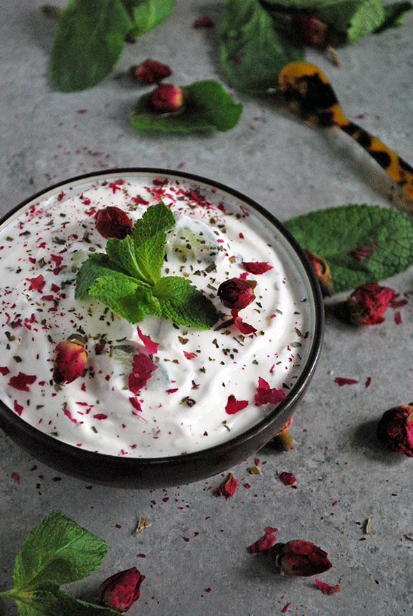 Mast o Khiar - Persian Cucumber Yogurt Dish