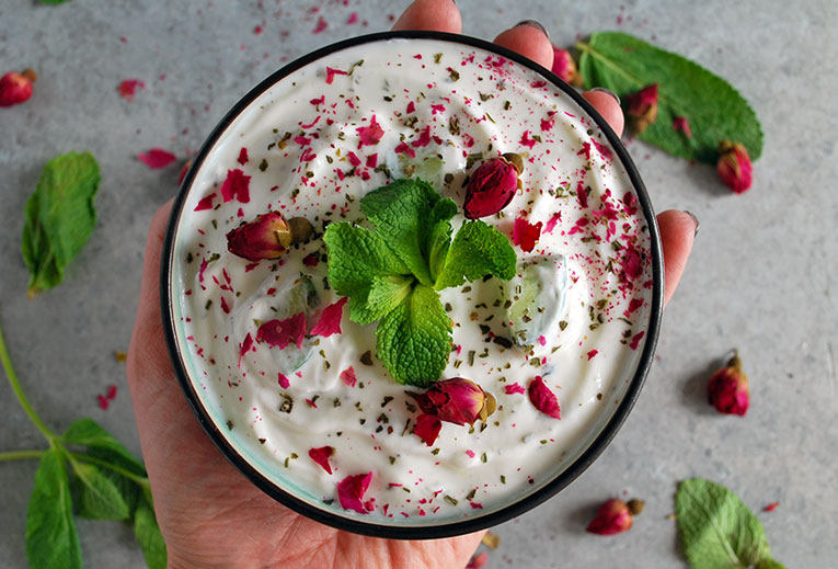 Mast o Khiar - Persian Cucumber Yogurt Dish