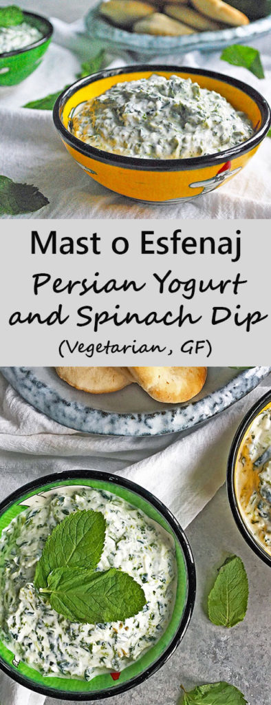 Mast o Esfenaj - Persian Yogurt and Spinach Dip
