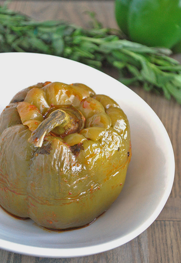 Dolmeh Felfel, Persian Stuffed bell peppers