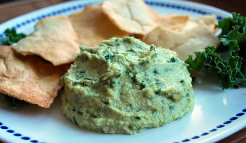 Lemony Kale Hummus