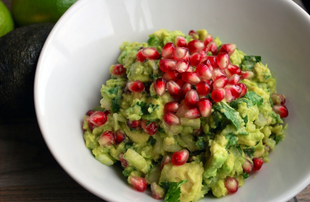 Pomegranate Guacamole