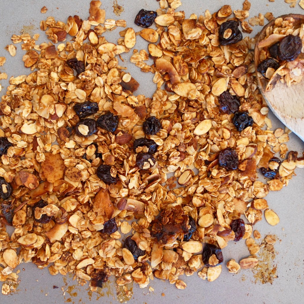 Spiced Cherry Almond Granola