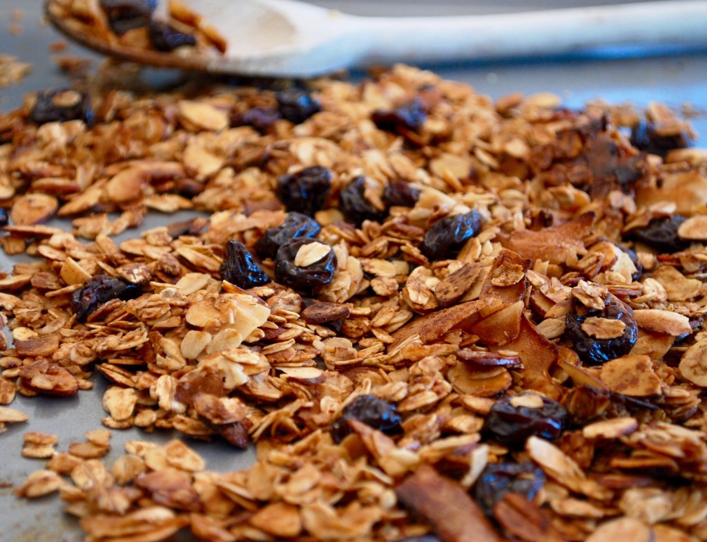 Spiced Cherry Almond Granola