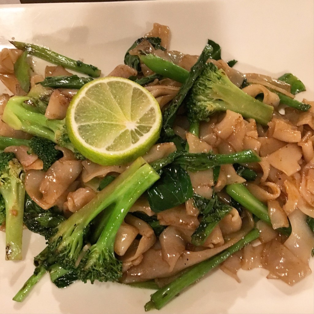 Vegan Pad See Ew @ My Thai Vegan Cafe in Boston