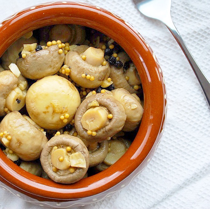 Frank and Sal Mixed Marinated Mushrooms in Oil - Product of Italy