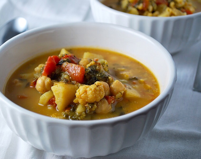 Vegan Vegetable Curry Soup