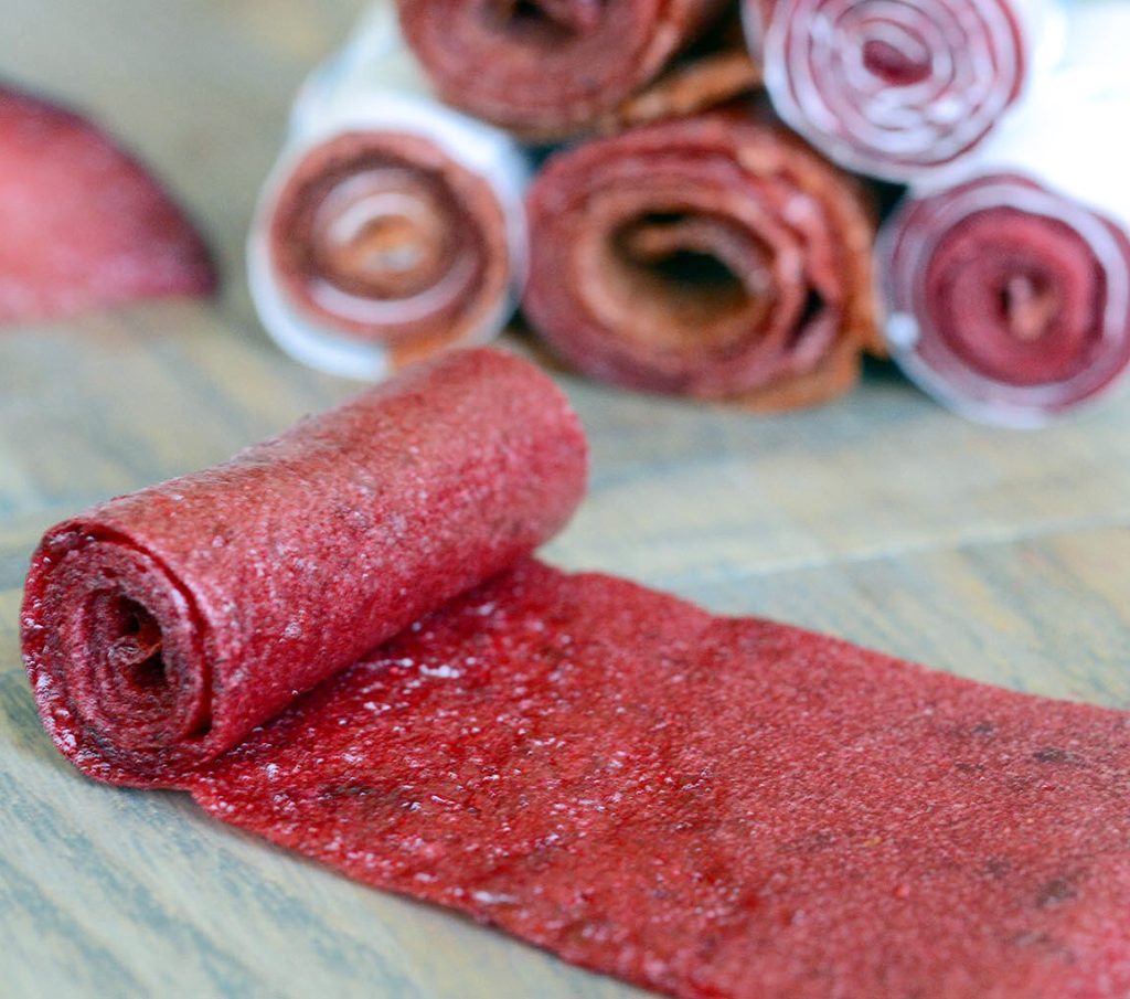 Lavashak, or Persian style fruit leather, is an easy to make snack of dried fruit dried out in your oven! Healthy, tasty and vegan! 